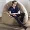 Image result for Grey Bean Bag Chair