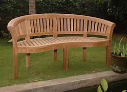 Image result for Curved Outdoor Benches