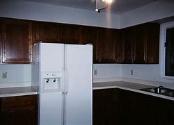 Image result for Open Cabinet above Refrigerator