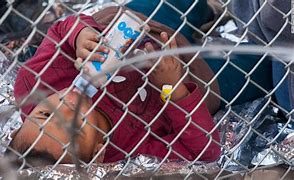 Image result for children in cages us border