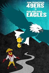 Image result for Eagles vs 49ers Logo