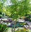 Image result for Waterfall into Koi Pond