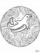 Image result for Dolphin Mandala Coloring Pages