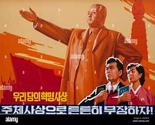 Image result for Kim IL Sung Propaganda Poster