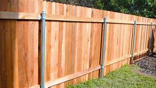 Image result for BackYard Wood Fence
