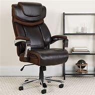 Image result for Leather Desk Chairs with Wheels
