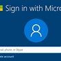 Image result for Microsoft Account Login Information Pic