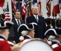 Image result for Macron Trump White House