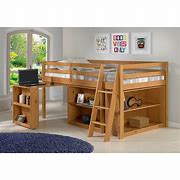 Image result for Loft Bed with Desk and Drawers