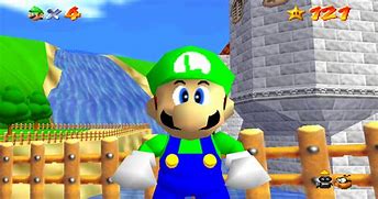 Image result for 64-Bit Luigi