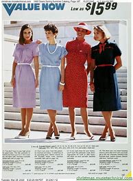 Image result for 1985 Sears Catalog Fashion