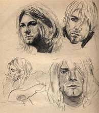 Image result for Kurt Cobain Journal Drawings