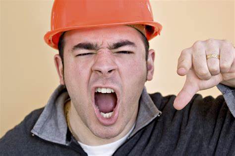 Angry Construction Worker - Safety Makers
