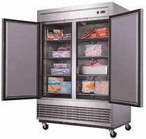 Image result for Commercial 2 Door Freezer