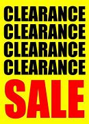 Image result for Clearance Sale Signs Printable