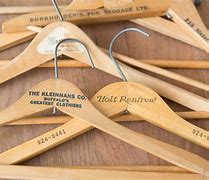 Image result for Vintage Wooden Baby Clothes Hangers