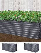 Image result for Raised Metal Garden Planters