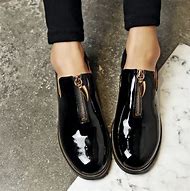 Image result for Women's Patent Leather Oxford Shoes