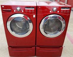 Image result for Lowe's Washer Dryer Sets Red
