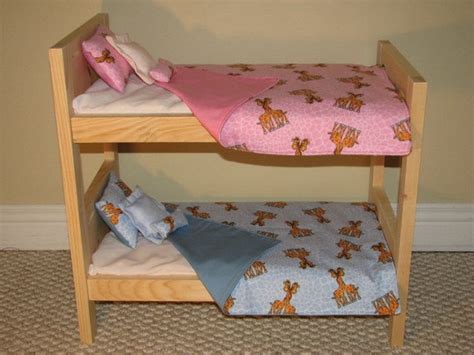 Bitty Twins Bedding American Girl Doll Bunk Bed Bedding Set