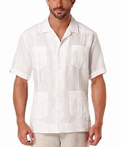 Image result for Men's Cubavera Guayabera Button-Down Shirt, Size: XXL, White