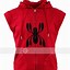Image result for Sleeveless Hoodie Suede