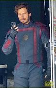 Image result for Chris Pratt Star Lord with Headphones