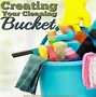 Image result for Bucket of Cleaning Supplies