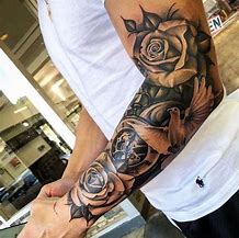 Image result for Cool Half Sleeve Tattoos for Men