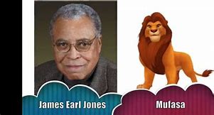 Image result for James Earl Jones as Mufasa