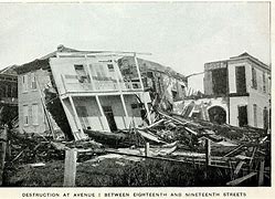 Image result for Galveston Hurricane of 1900