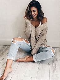 Image result for Cute Outfits with Oversized Sweaters
