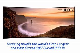 Image result for Samsung Curved TV 105