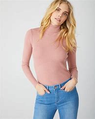 Image result for Fitted Turtleneck Sweater