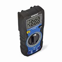 Image result for Kobalt 10 Amp 50-1000V Digital Specialty Meter (Battery Included) Lowes.Com