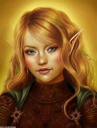 Image result for Female Elf Character Portraits