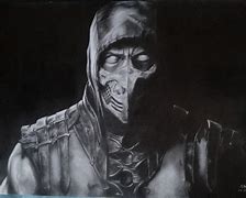 Image result for MKX Scorpion Drawings Sketch