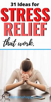 Image result for Ways to Relieve Stress
