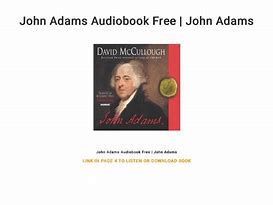 Image result for John Adams Audiobook
