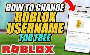 Image result for Roblox Username Change Free