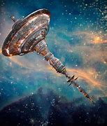 Image result for Futuristic Space Station Art