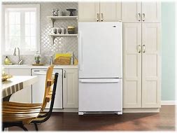 Image result for White Refrigerators with Bottom Freezer