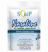 Image result for Nasaline Saline Solution Salt - 8 Oz