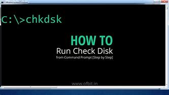 Image result for Check Disk Command-Prompt