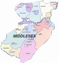Image result for Middlesex County VA Map