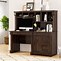 Image result for Wood Desk with Hutch Pre-Assembled