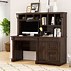 Image result for Solid Wood Desk with Hutch and Drawers