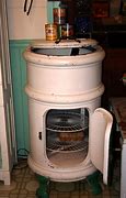 Image result for Antique Ice Box Refrigerator