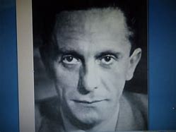 Image result for Dr. Joseph Goebbels