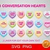 Image result for Conversation Heart SVG